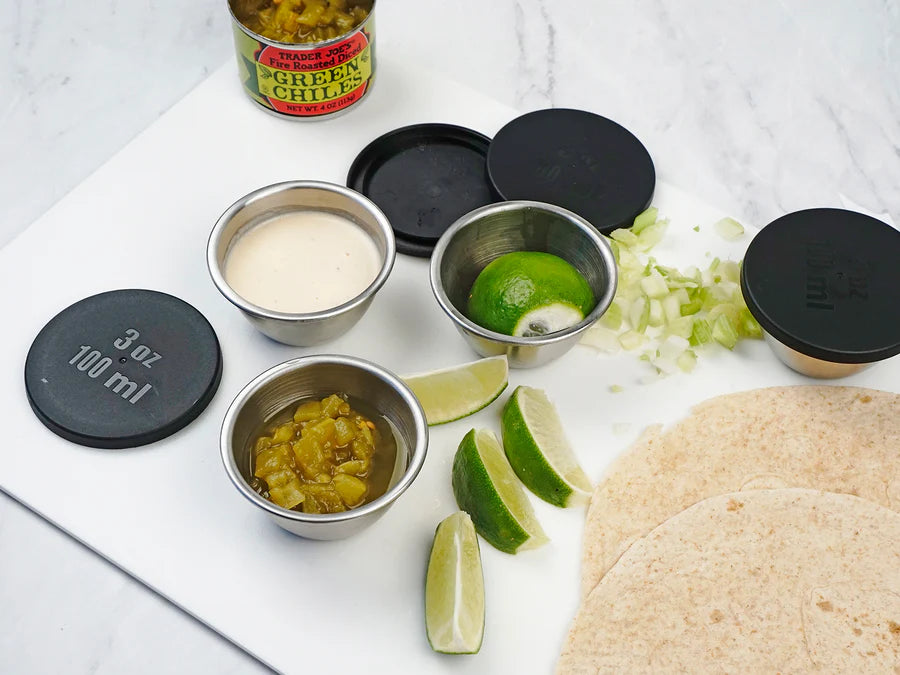 Endurance Condiment Cups With Lids