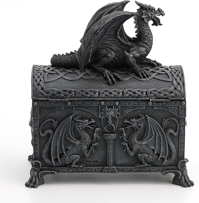 Dragon Chest Shaped Trinket Box