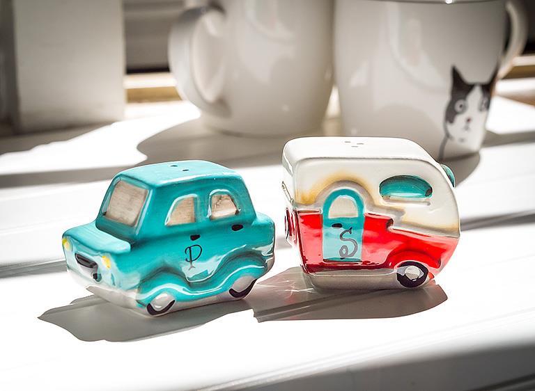 Car & Camper Salt & Pepper
