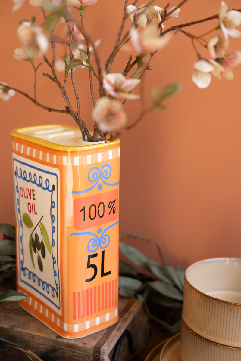 Ceramic Olive Oil Vase