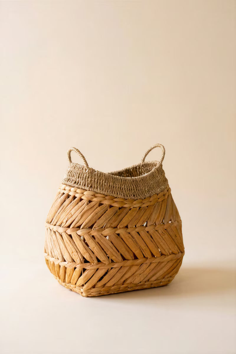 Seagrass Basket with Two Handles