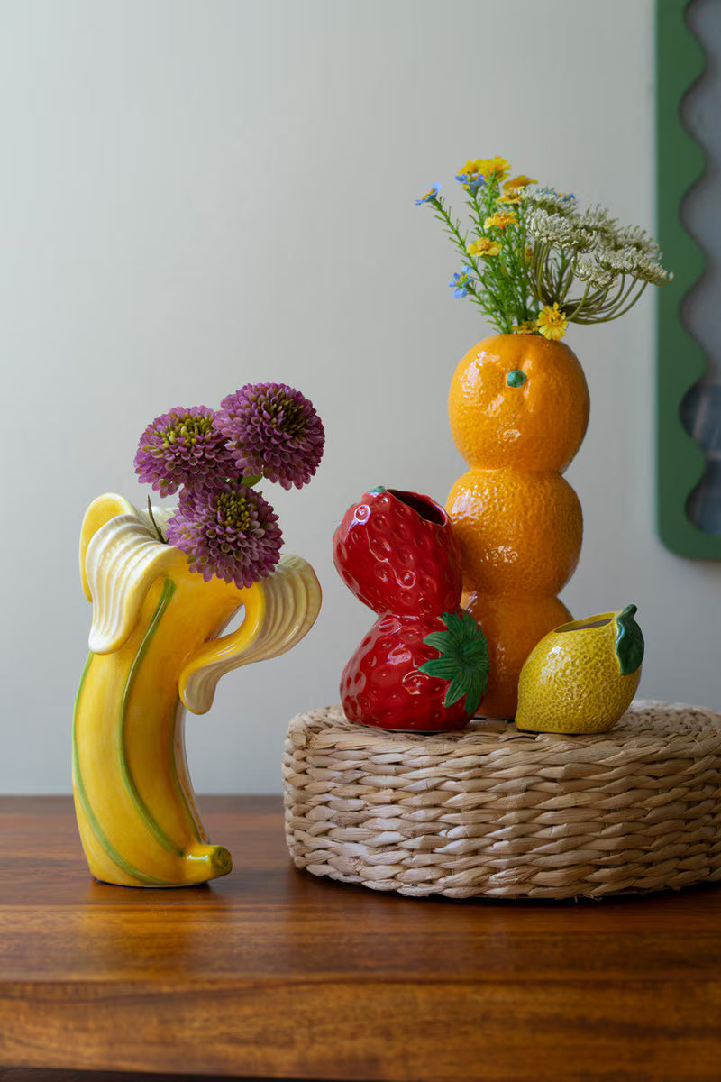 Ceramic Banana Vase