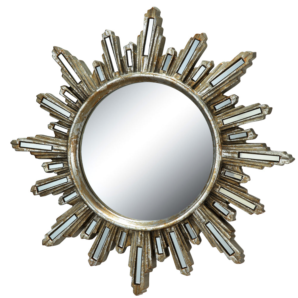 Deco Radiance Wall Mirror