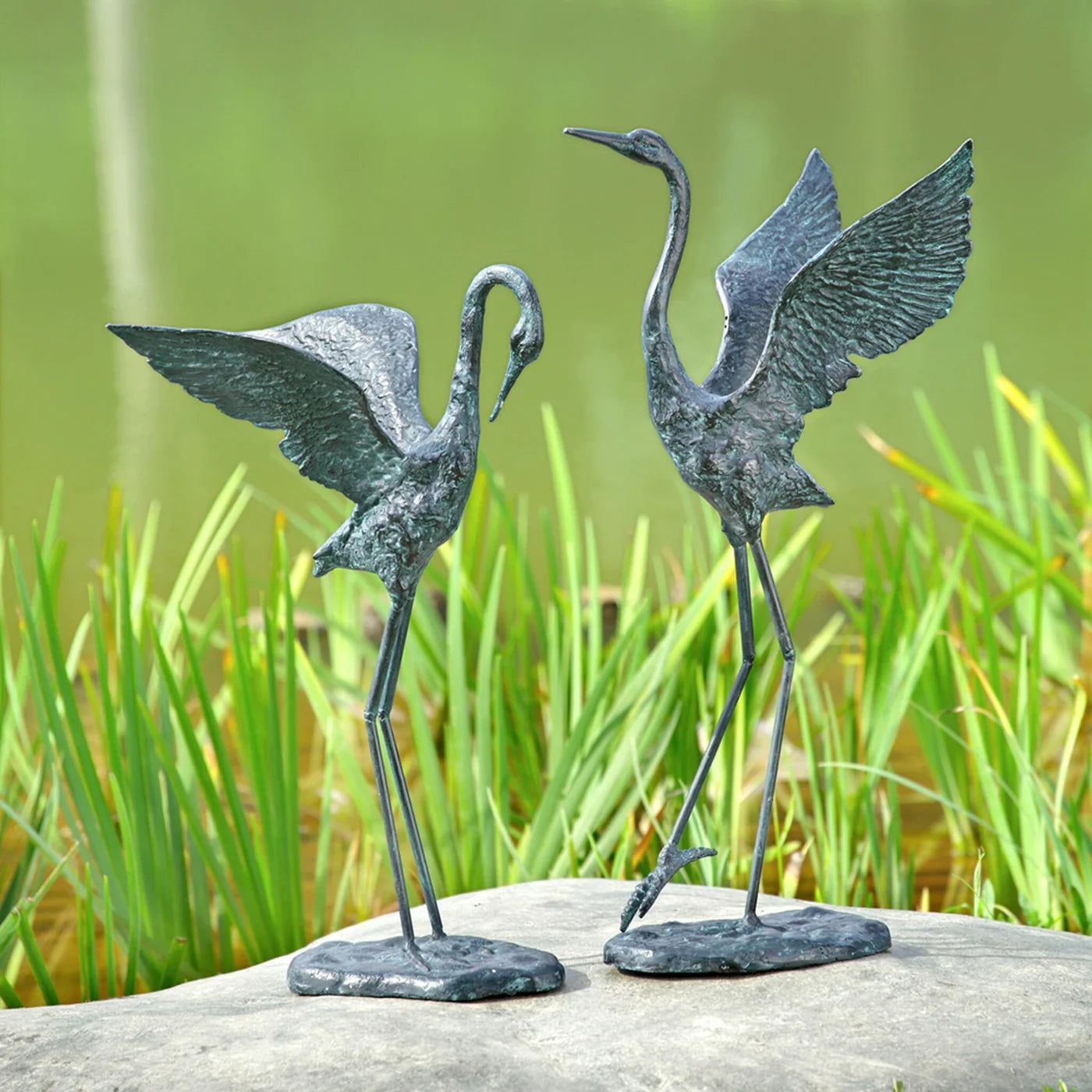 Exalted Crane Pair Set of 2