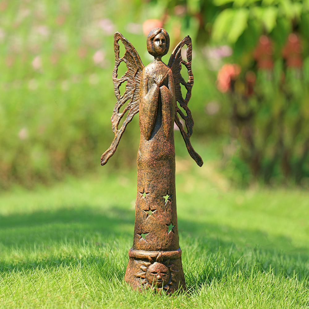 Praying Angel Garden Sculpture