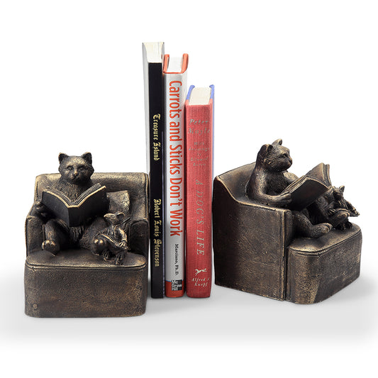 Reading Friends Bookends
