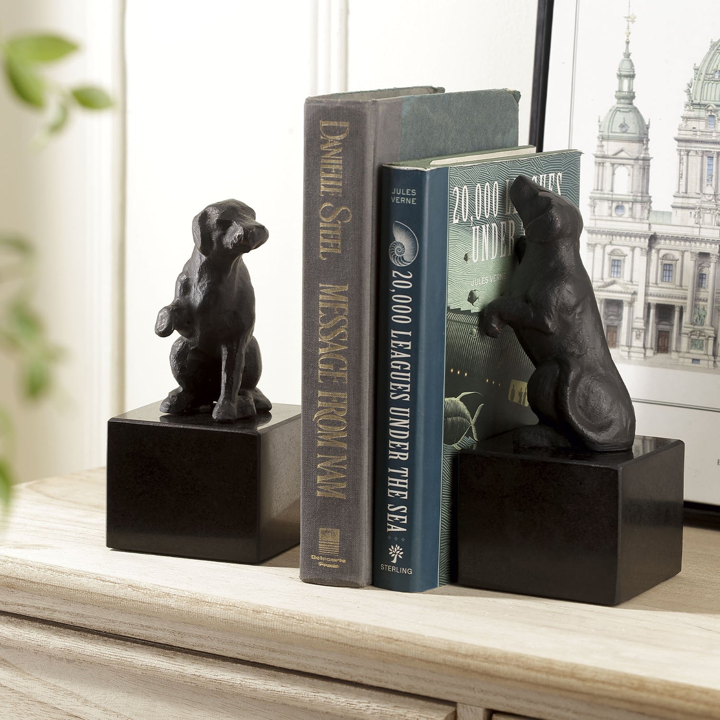 Loving Labrador Bookends