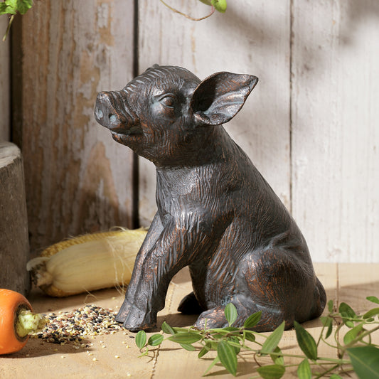 Perky Pig Figure