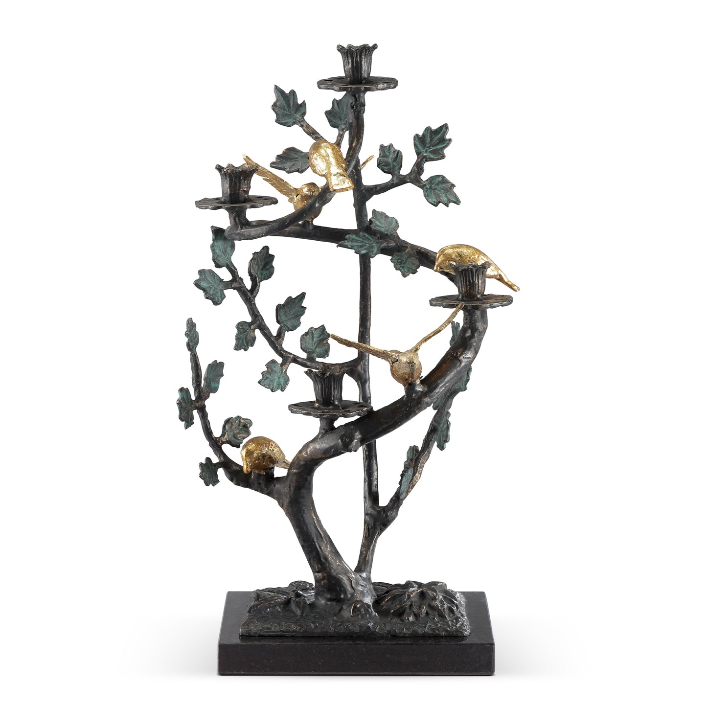 Winding Branch with Birds Candle
