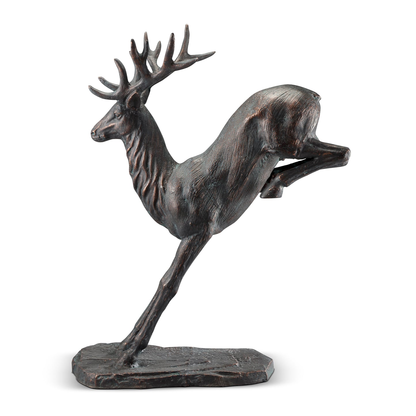Landing Stag Garden Sculpture