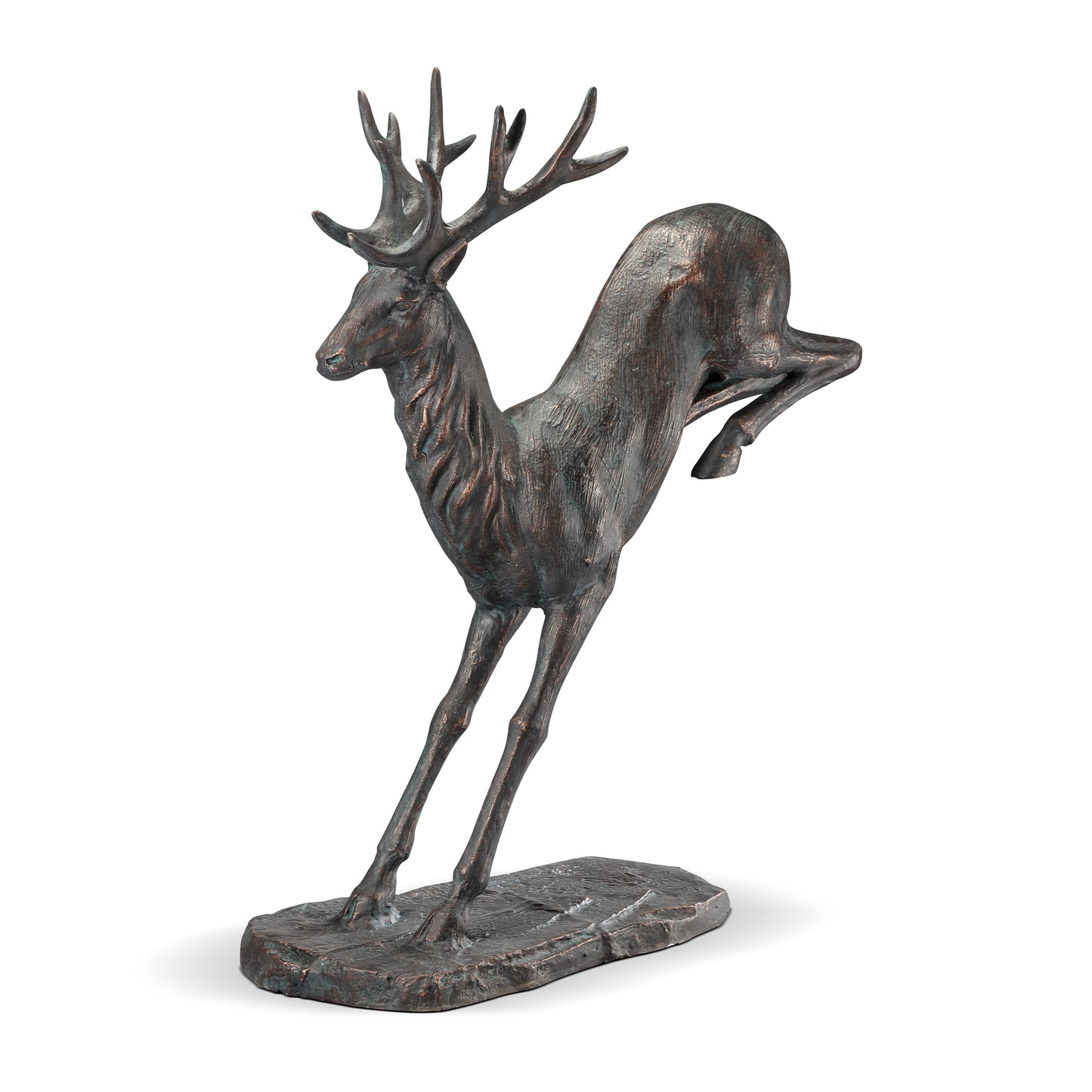 Landing Stag Garden Sculpture