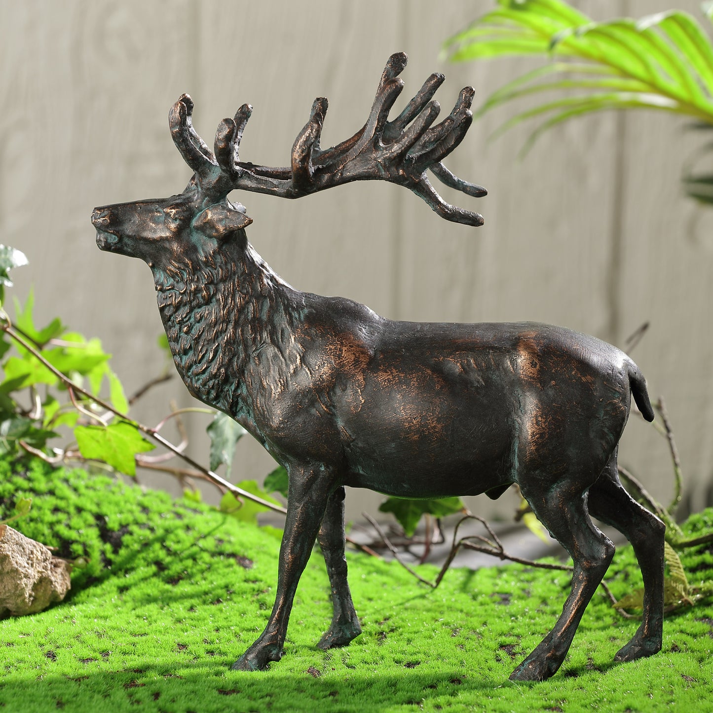 Elegant Elk Garden Sculpture