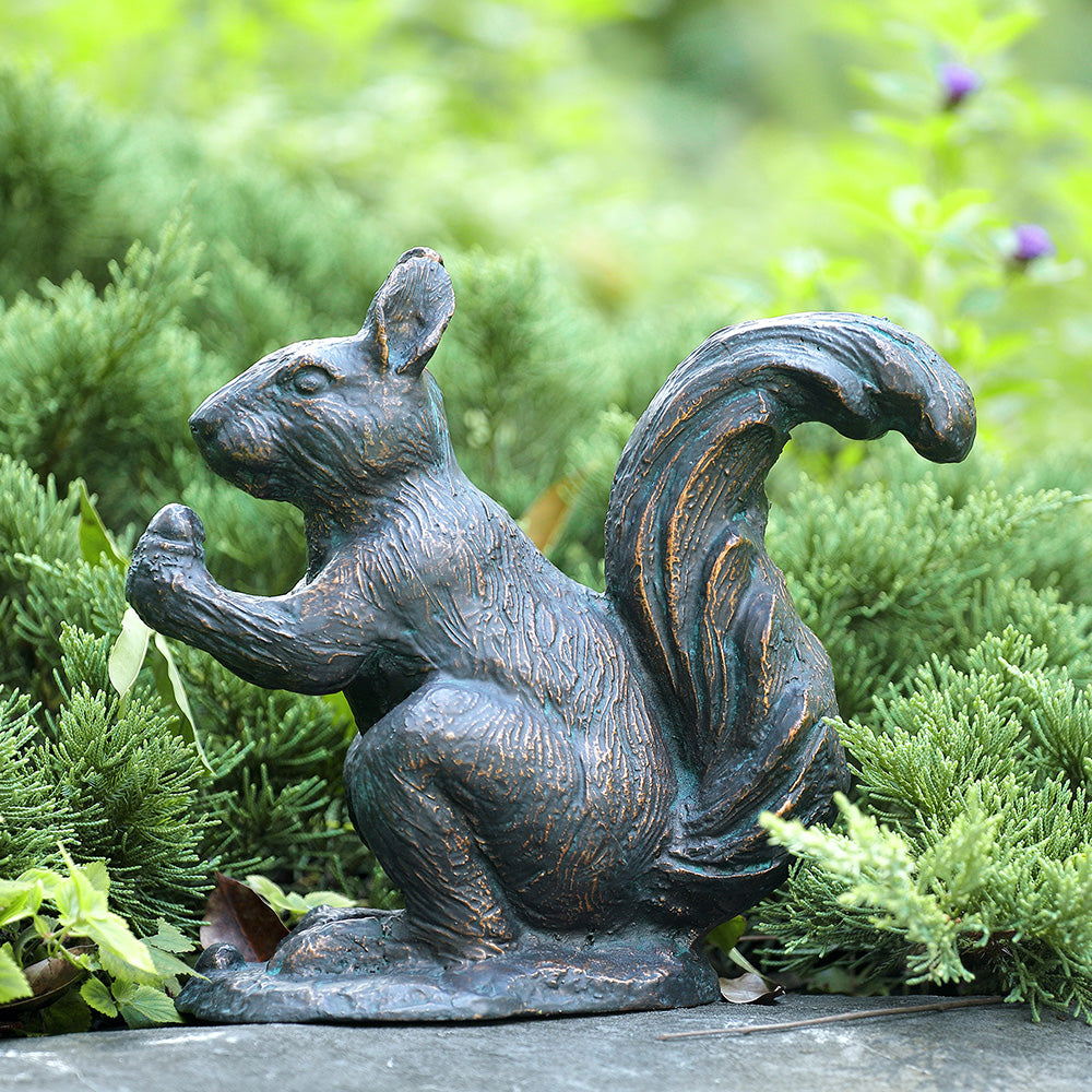 Sitting Squirrel with Snack Sc
