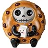 Signature Skeleton in Chocolate Chip Cookie Costume with Cute Milk