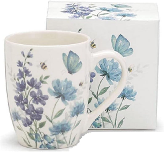 Wildflower with Butterfly and Bees Cup
