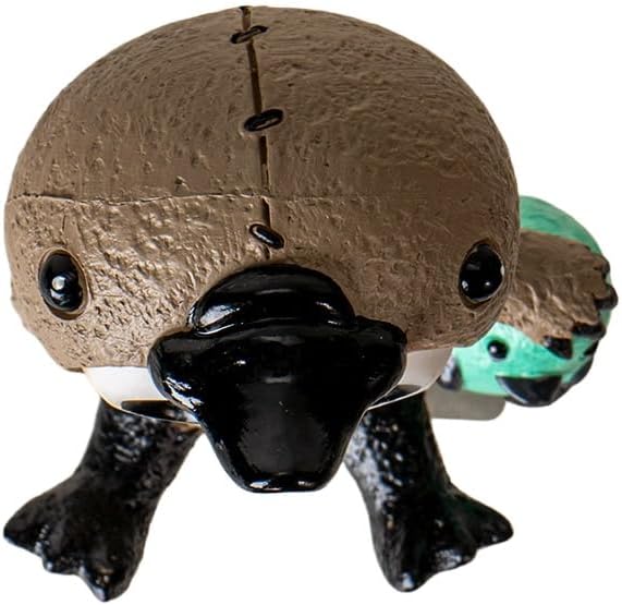 Signature Skeleton in Platypus Costume with Little Green Bird Friend