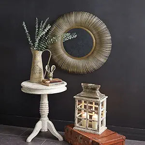 Golden Sunburst Mirror