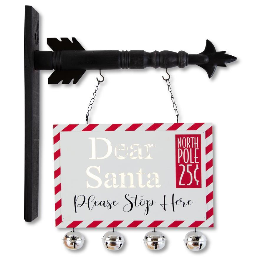 13 Inch Dear Santa LED Postcard Cutout Arrow Replacement