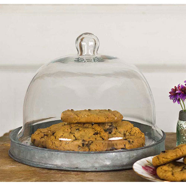 Medium Dessert Cloche With Base