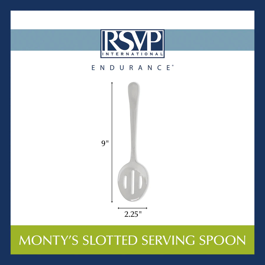 Monty's Slotted Serving Spoon