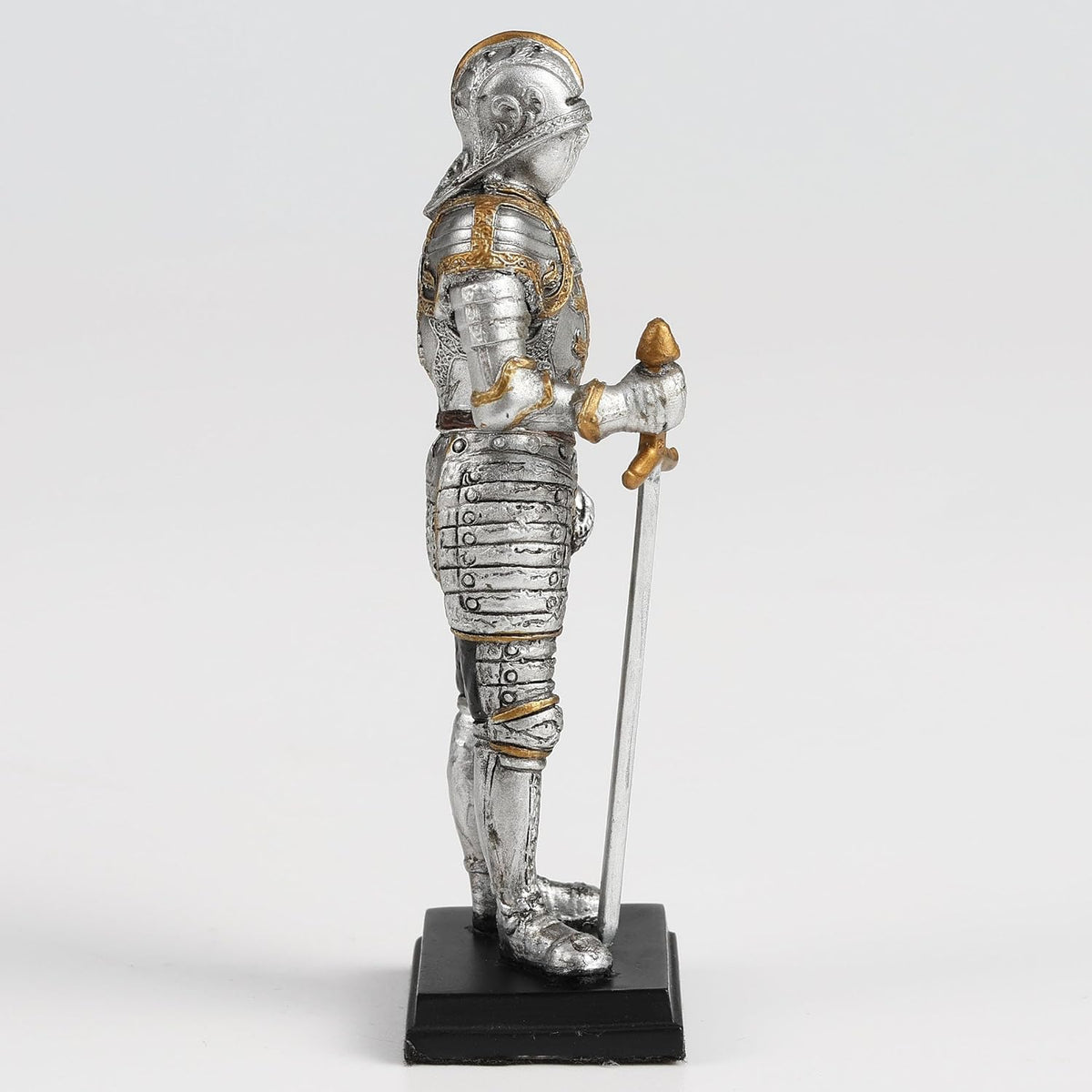 German Ceremonial Knight Armor Sword Stance