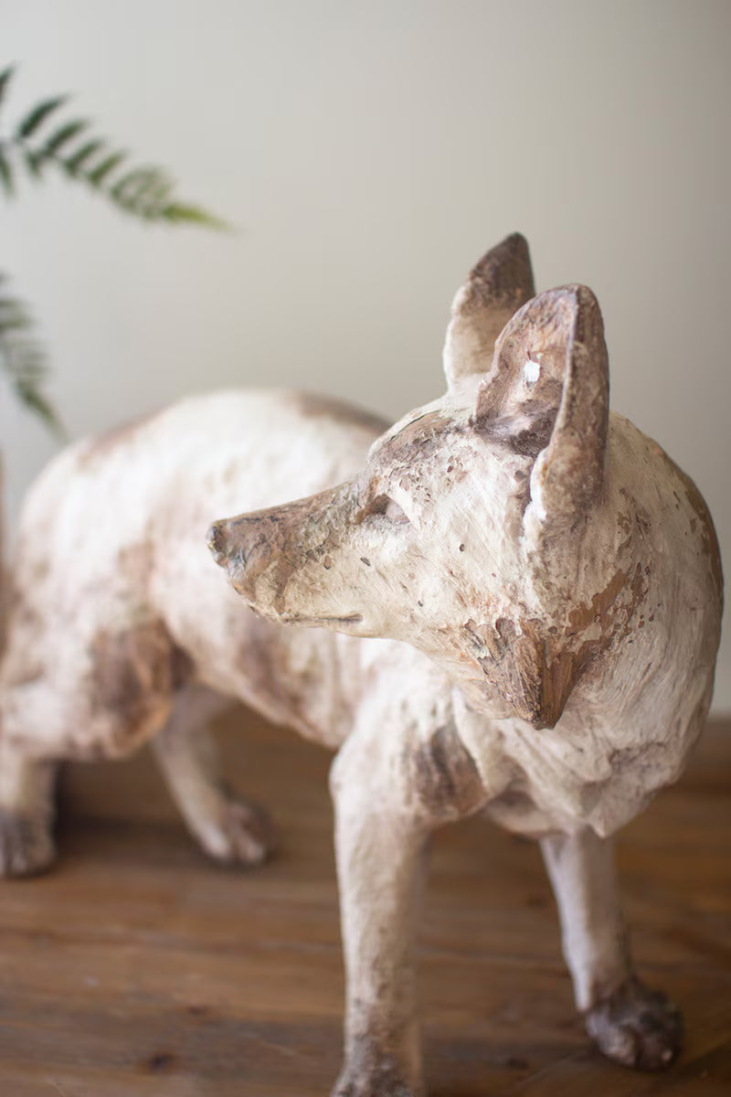 Faux Concrete Fox