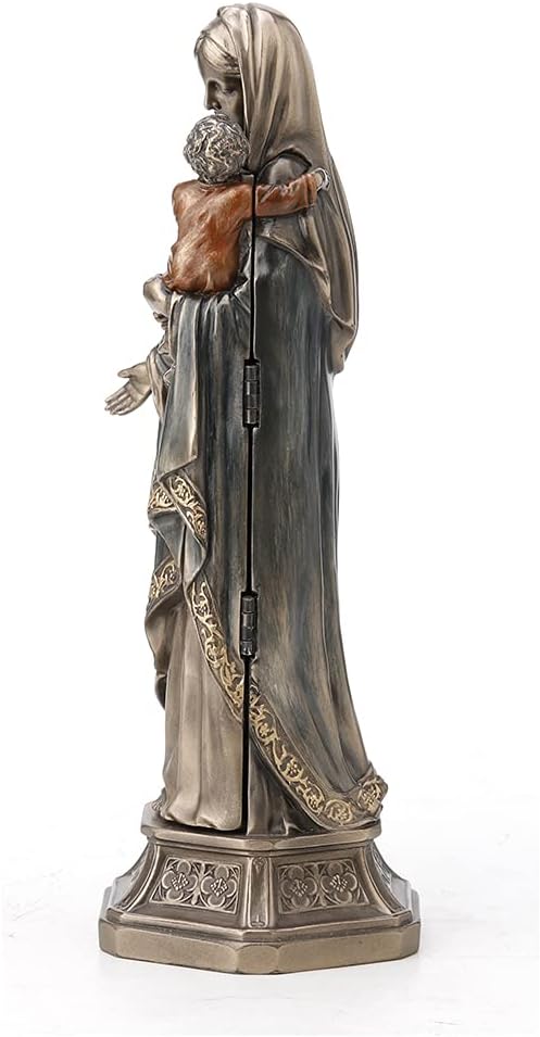 Madonna And Baby Jesus Triptych - The Nativity