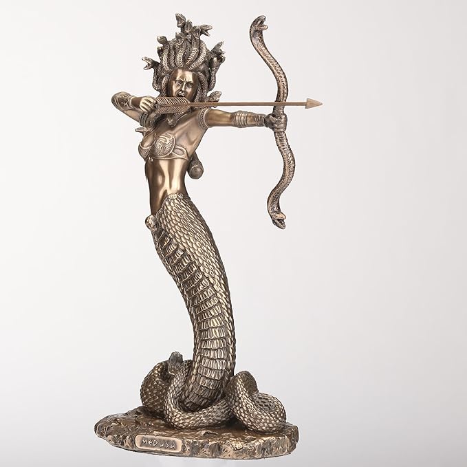 Furious Medusa Shooting Arrow