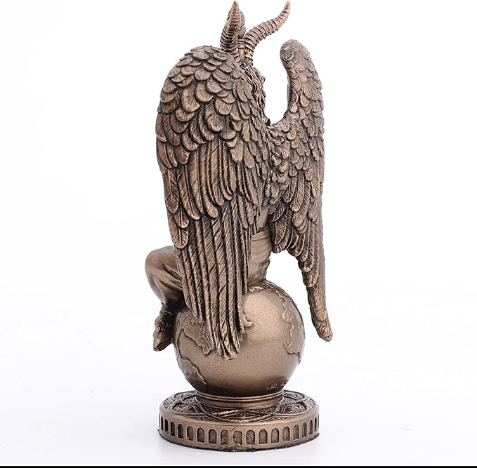 Baphomet Sitting On The Globe