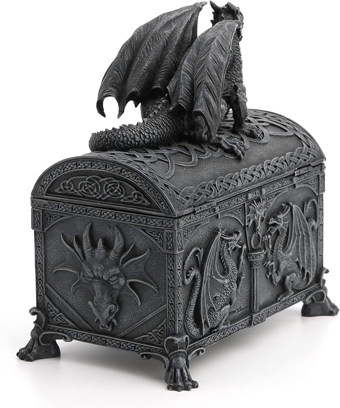 Dragon Chest Shaped Trinket Box