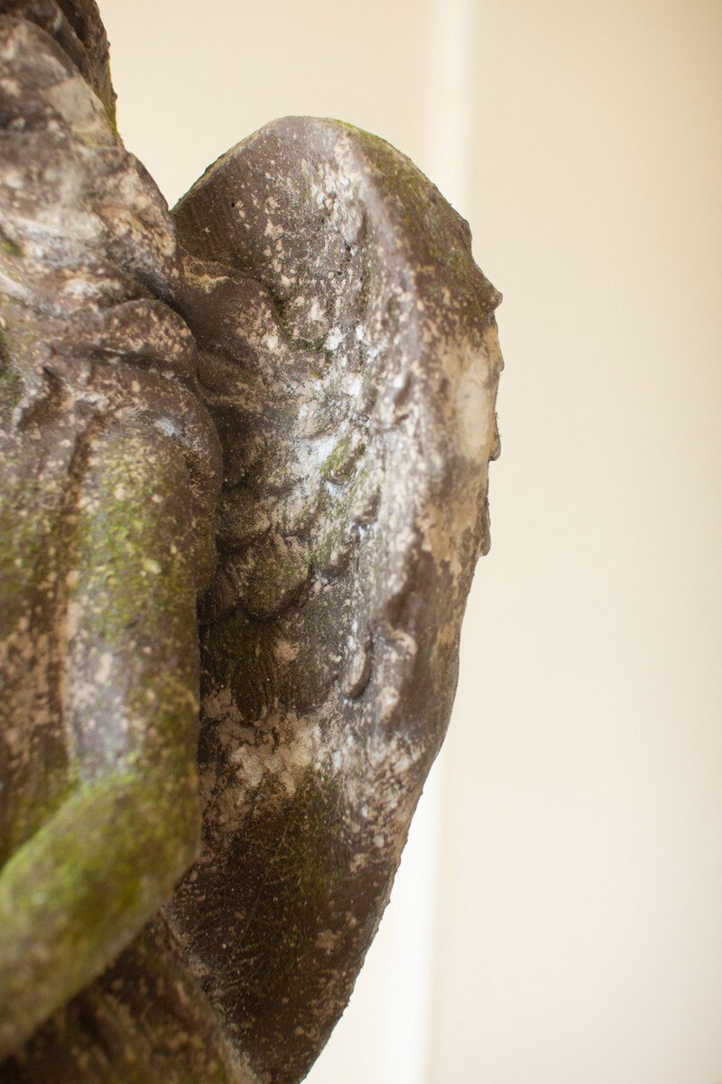 Faux Concrete Garden Angel