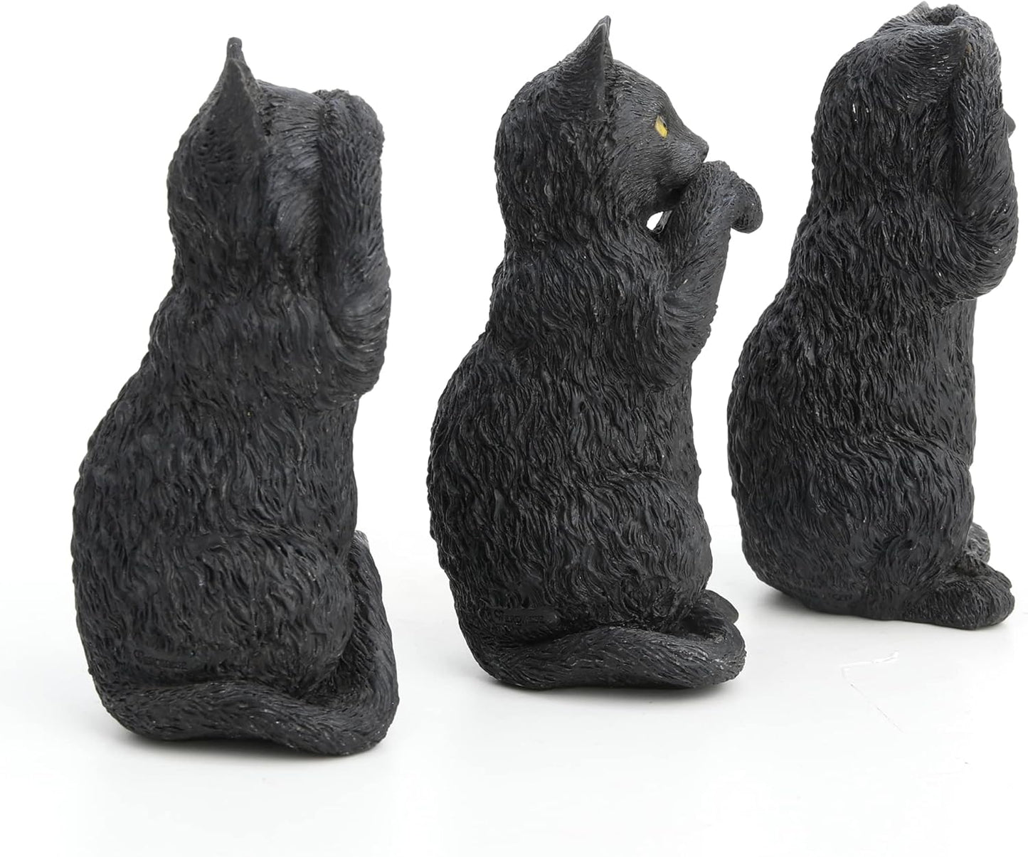 Black Kittens Hear No Evil, Speak No Evil, See No Evil