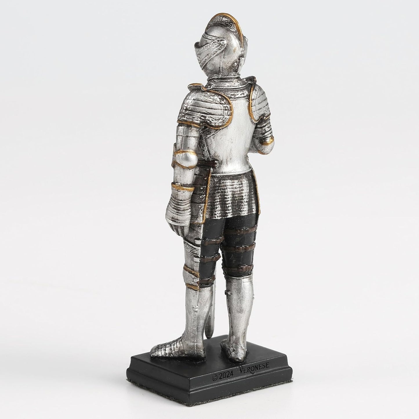 Medieval Knight Armor Sword Stance