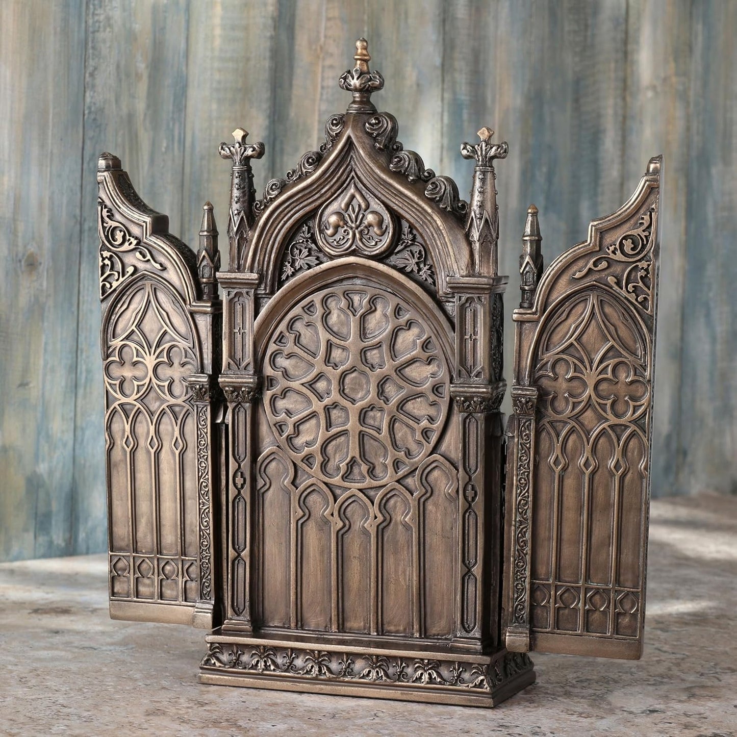 Nativity In Cathedral Triptych