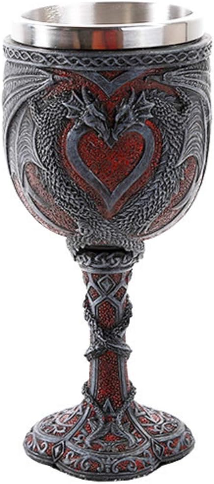 Dragon Heart Love Goblet Wine Cup