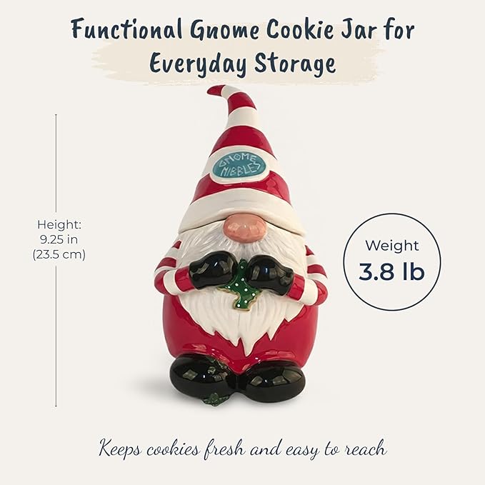 Gnome Cookie Jar