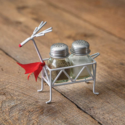 Reindeer Salt And Pepper Caddy