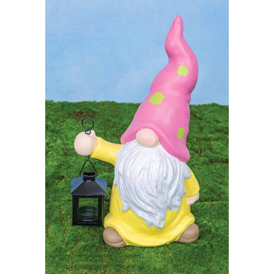 Pink Lemonade Gnome Tabletop Figurine