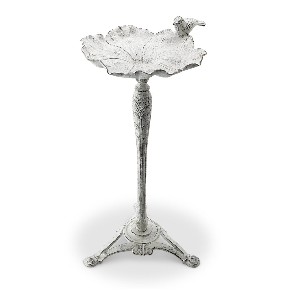 Antiqued Flower Birdfeeder