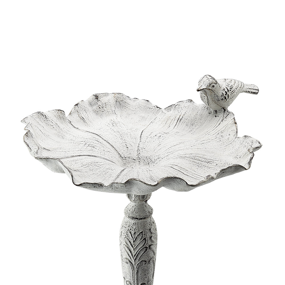 Antiqued Flower Birdfeeder