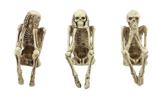 See, Speak and Hear No Evil Shelf Sitters Statue Figurine