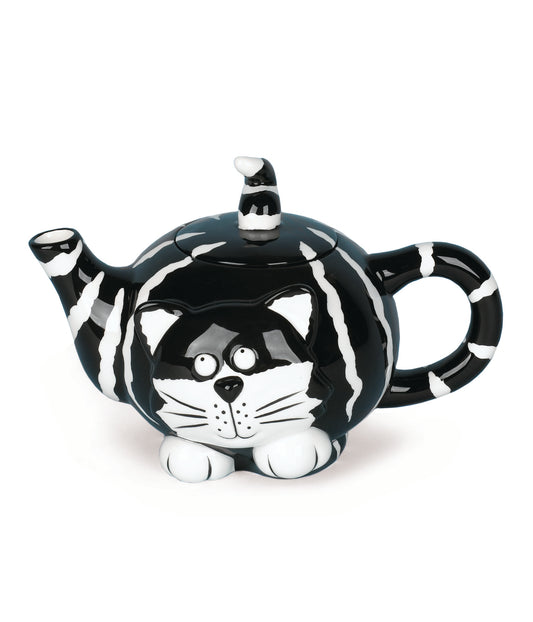 Chester The Cat Dolomite Teapot