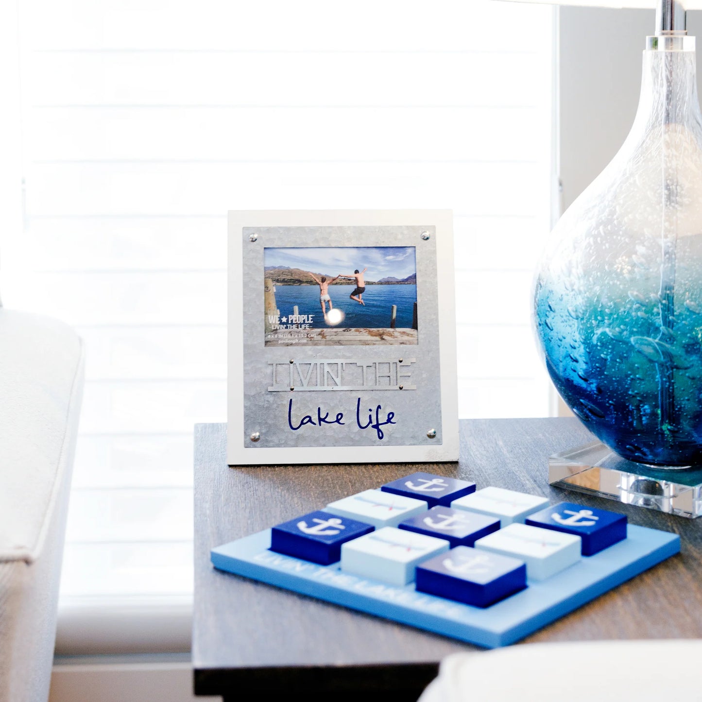 Lake Life 8.25" x 9" Frame (Holds 4" x 6" Photo)