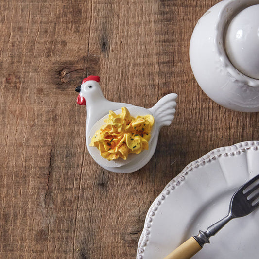 Rooster Single Deviled Egg Cup