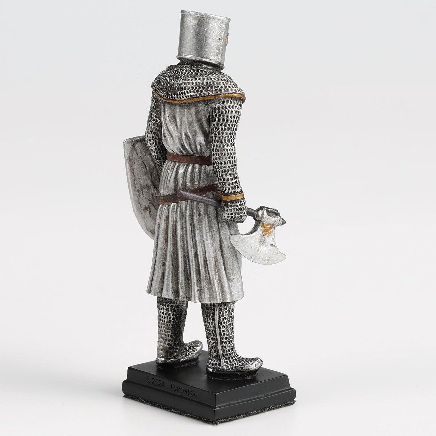 Crusader Knight Axe And Shield