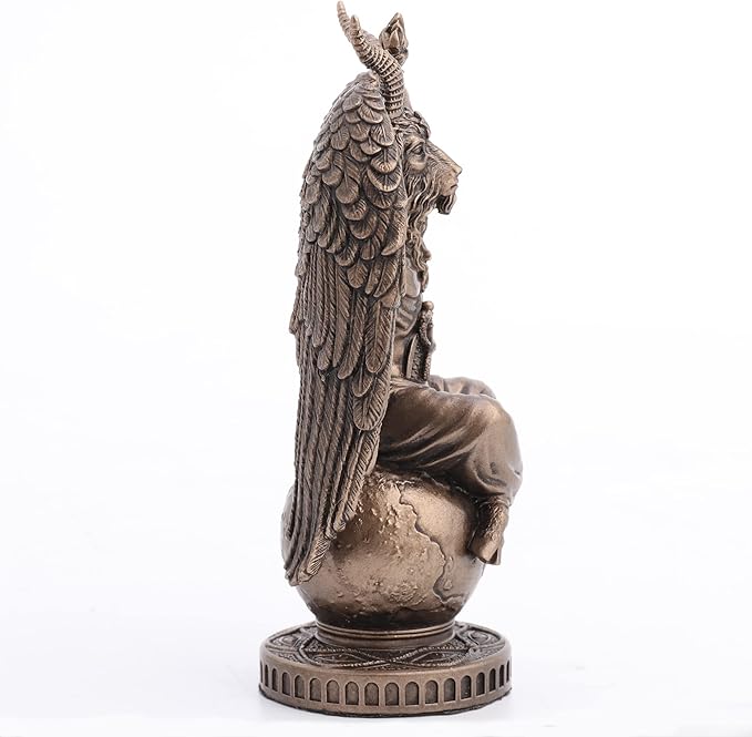 Baphomet Sitting On The Globe