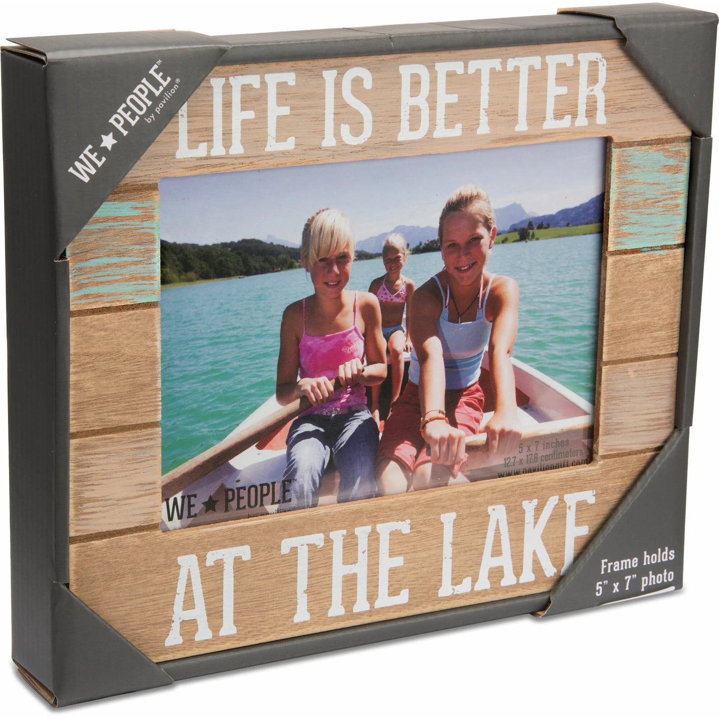 Lake People 7.25" x 9" Frame (Holds 5" x 7" photo)