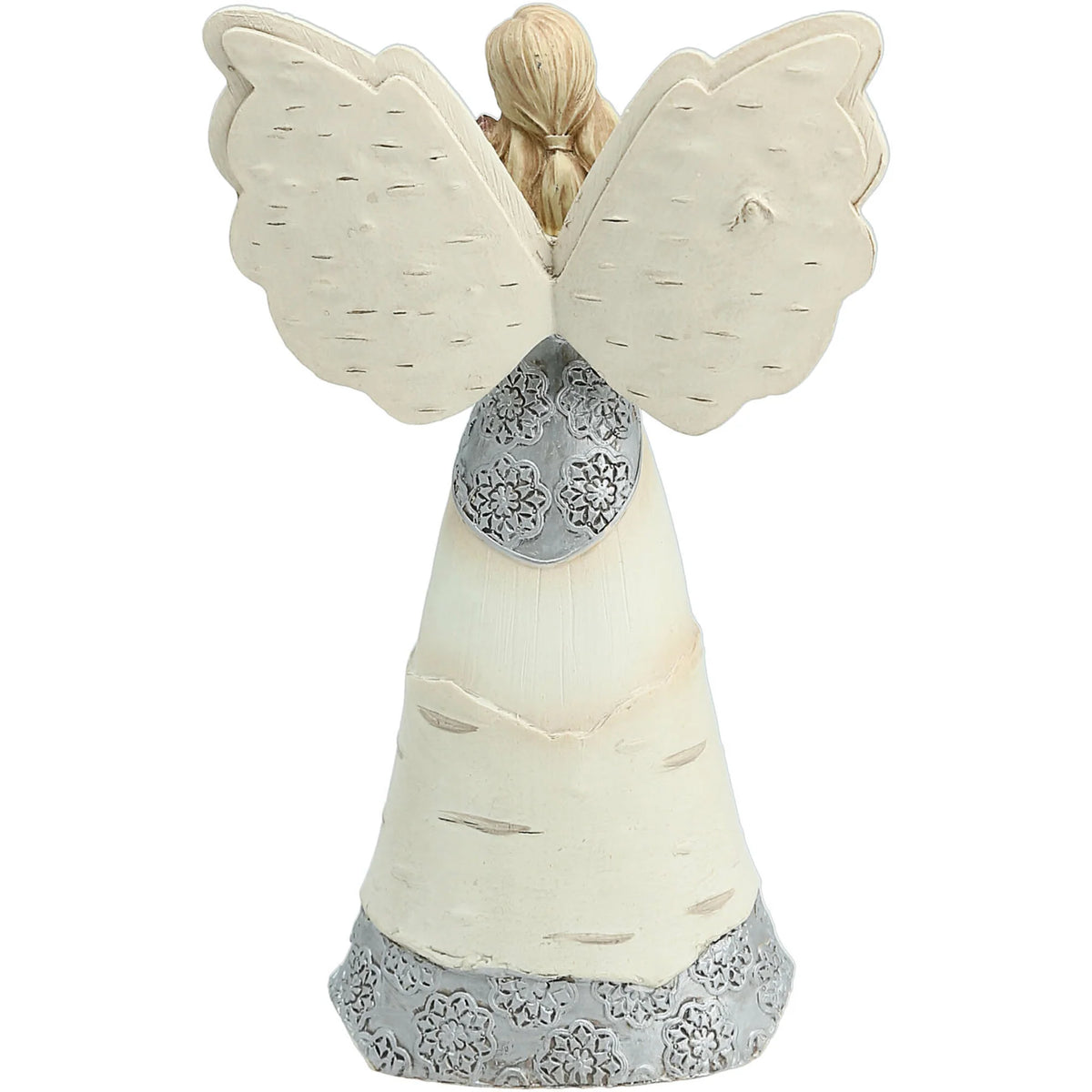 Strength & Healing 6.5" Angel Holding Bird