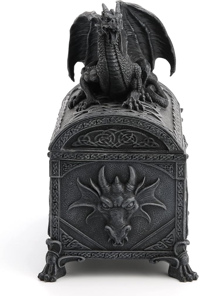 Dragon Chest Shaped Trinket Box