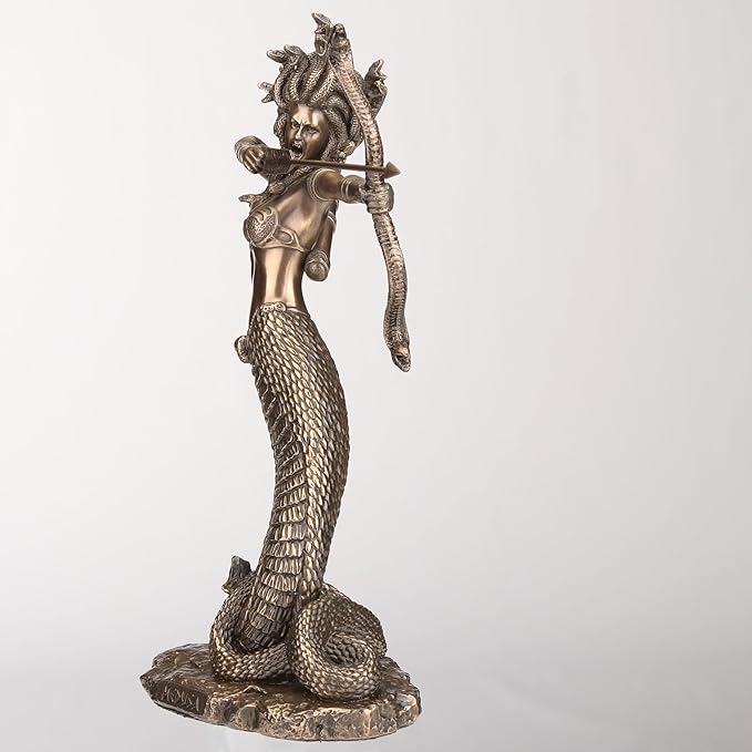 Furious Medusa Shooting Arrow